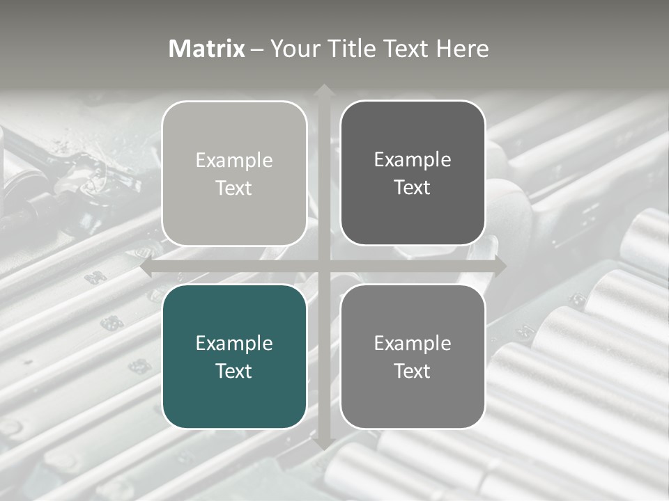 Plier Object Bag PowerPoint Template