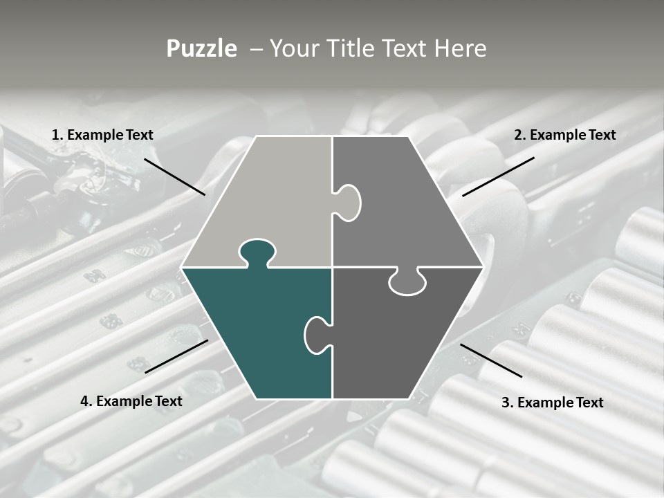 Plier Object Bag PowerPoint Template