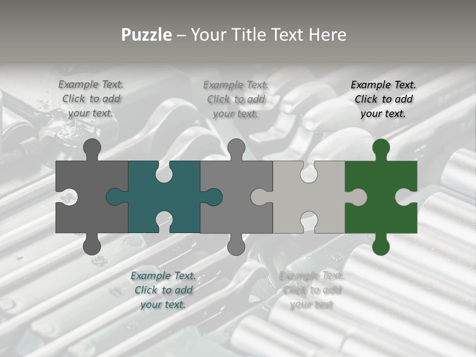 Plier Object Bag PowerPoint Template