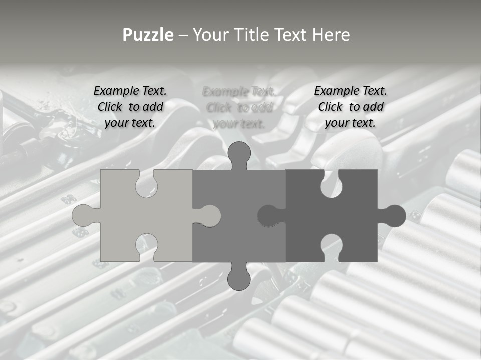 Plier Object Bag PowerPoint Template