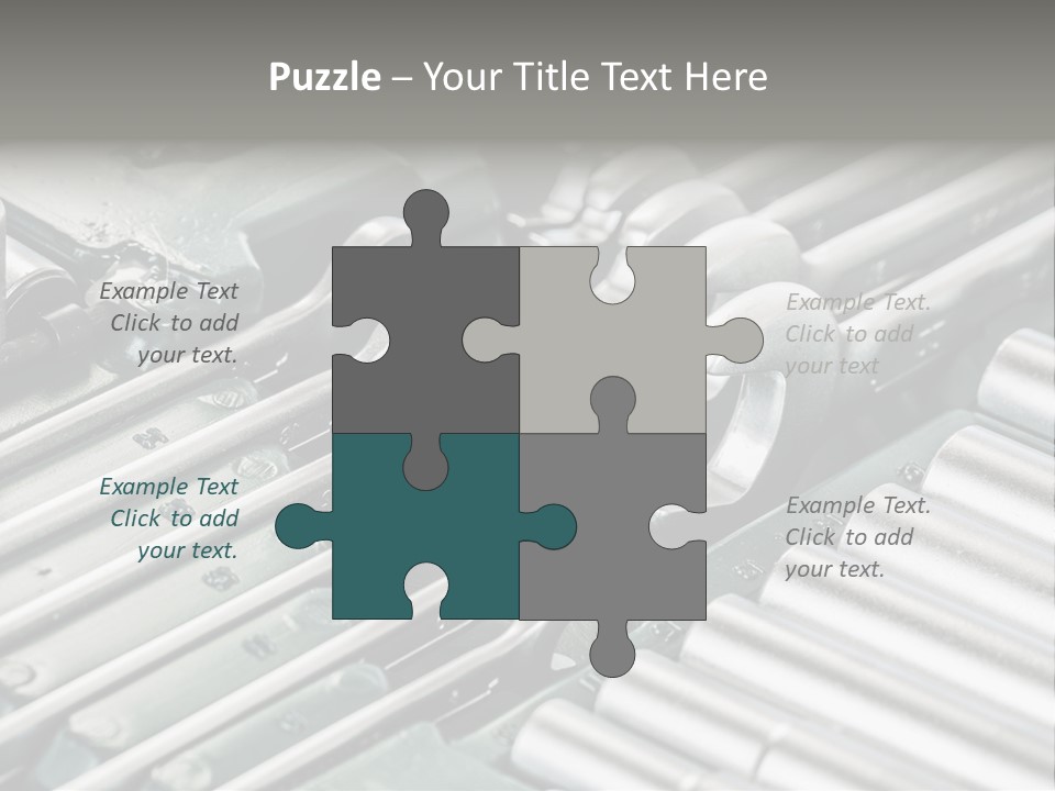 Plier Object Bag PowerPoint Template