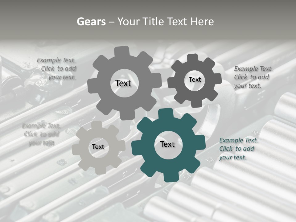 Plier Object Bag PowerPoint Template