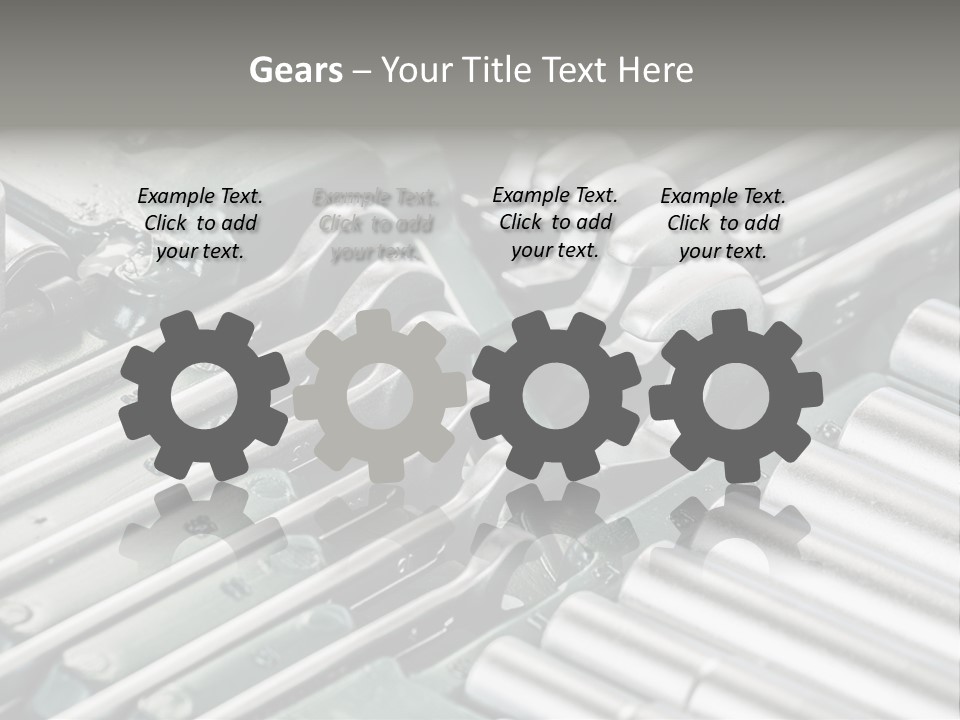 Plier Object Bag PowerPoint Template