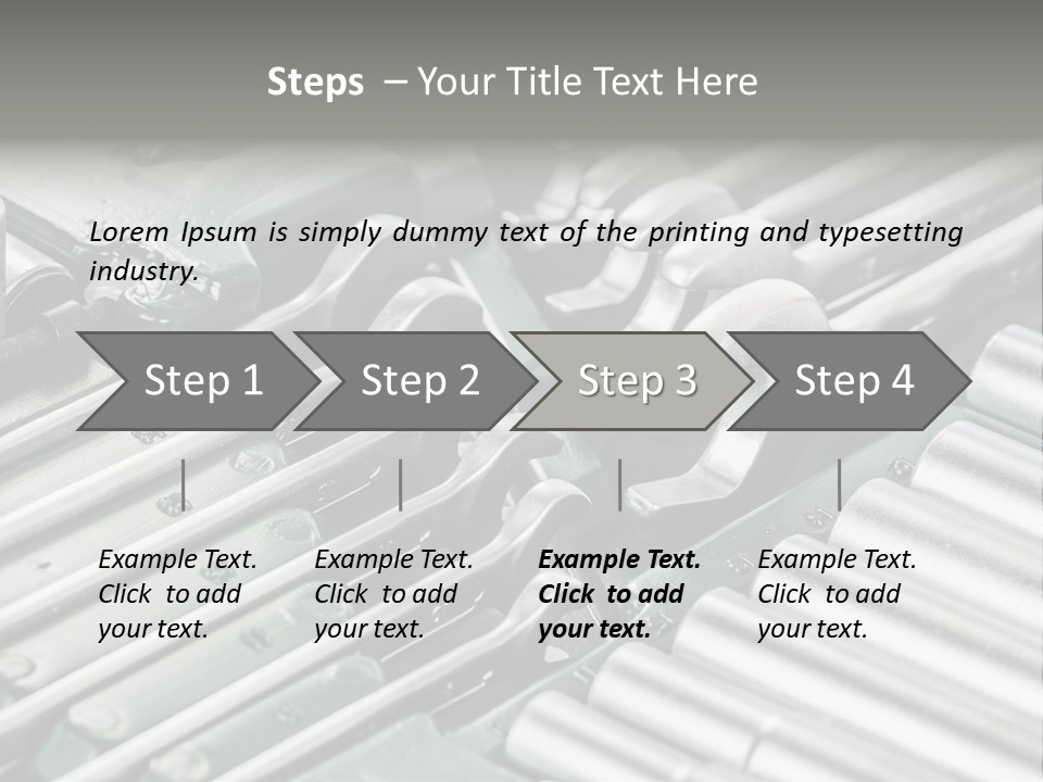 Plier Object Bag PowerPoint Template