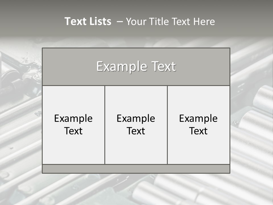 Plier Object Bag PowerPoint Template