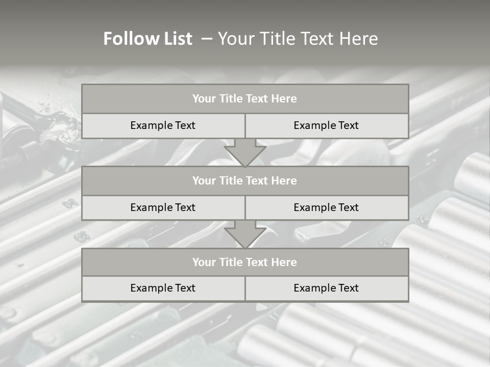 Plier Object Bag PowerPoint Template