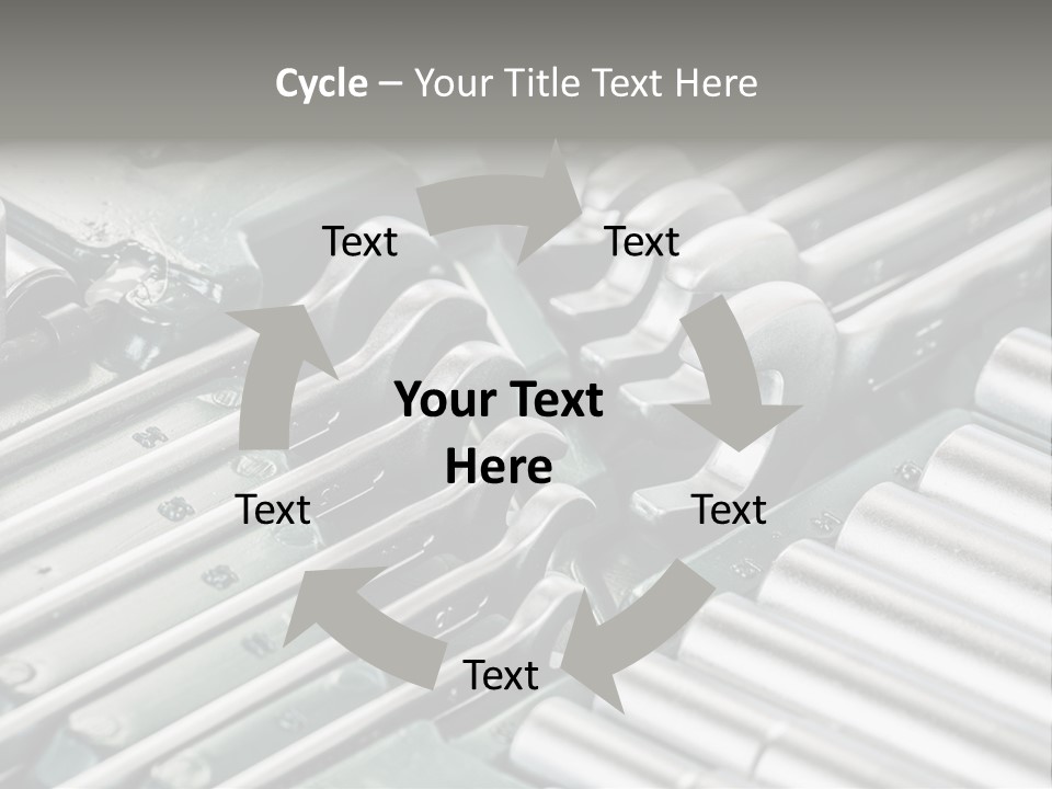 Plier Object Bag PowerPoint Template