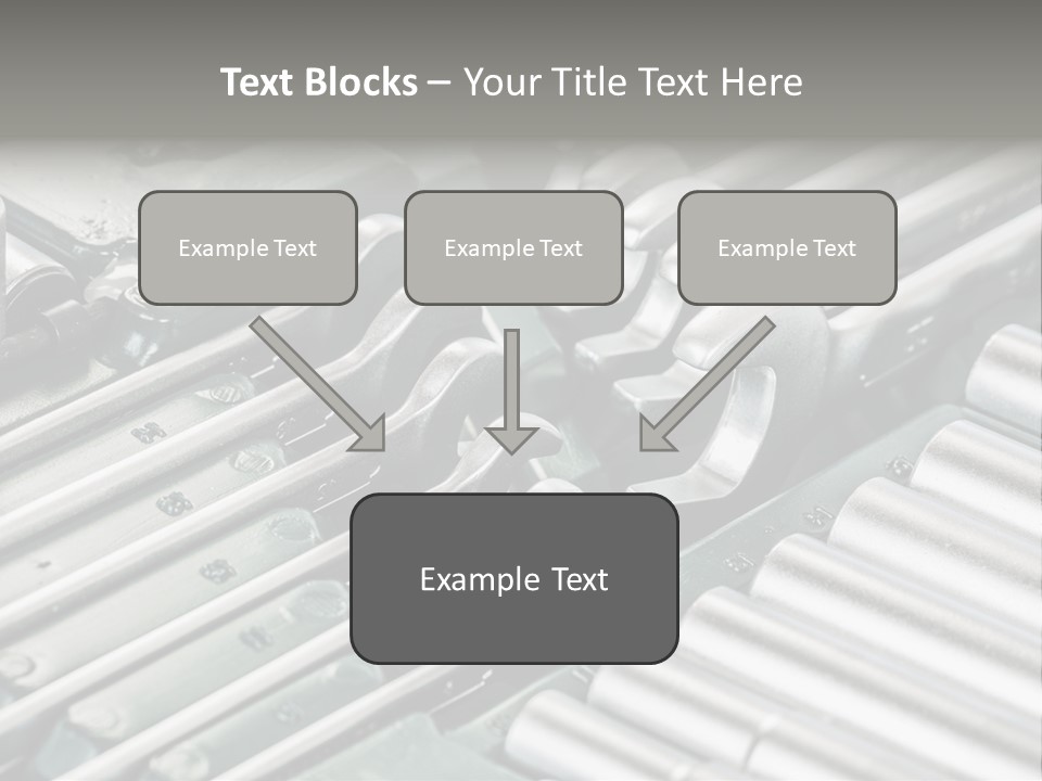 Plier Object Bag PowerPoint Template