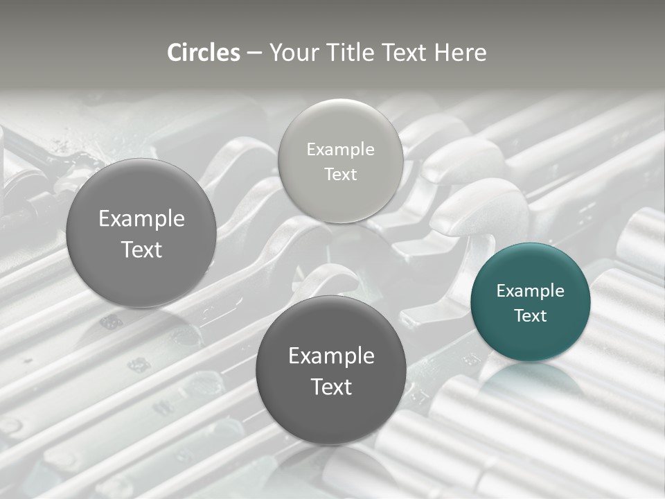 Plier Object Bag PowerPoint Template