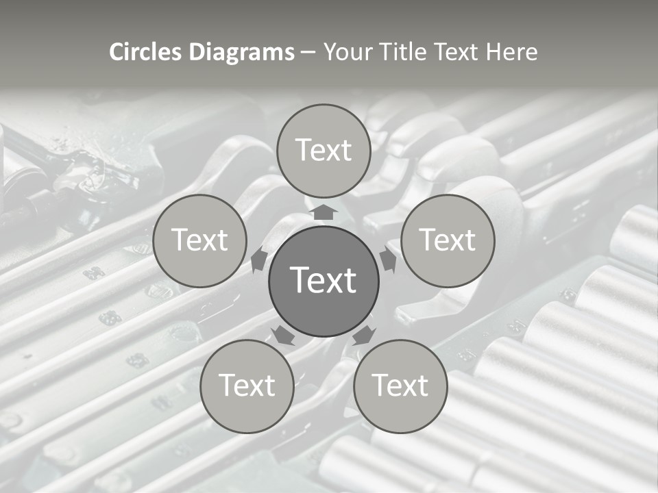 Plier Object Bag PowerPoint Template