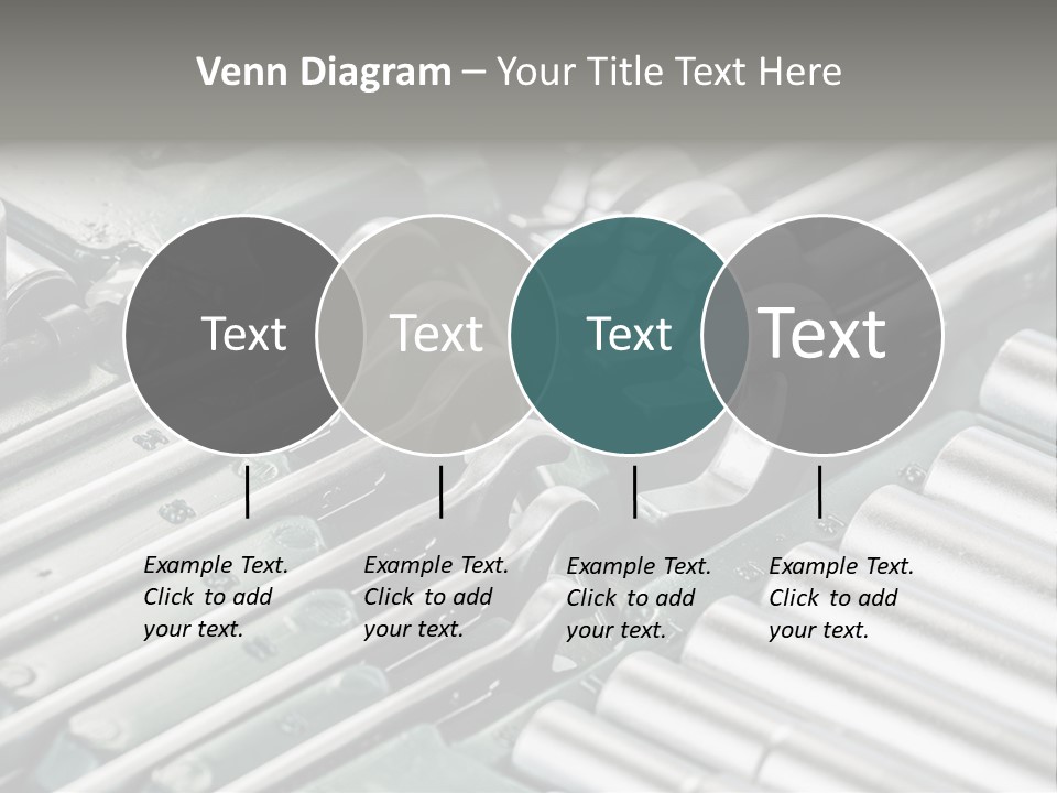 Plier Object Bag PowerPoint Template