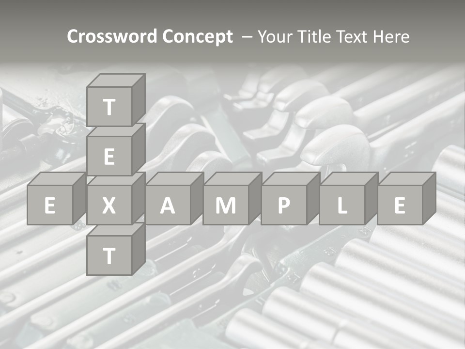 Plier Object Bag PowerPoint Template