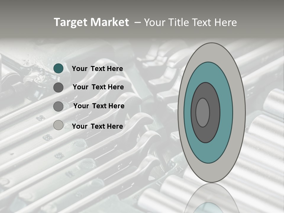 Plier Object Bag PowerPoint Template