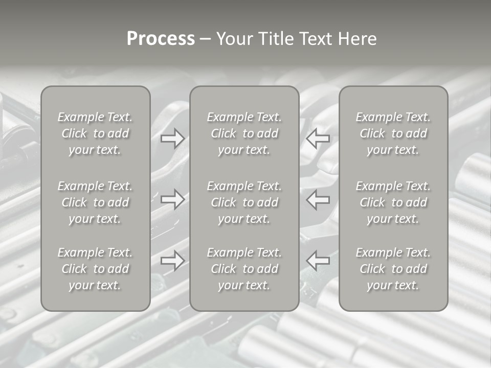 Plier Object Bag PowerPoint Template