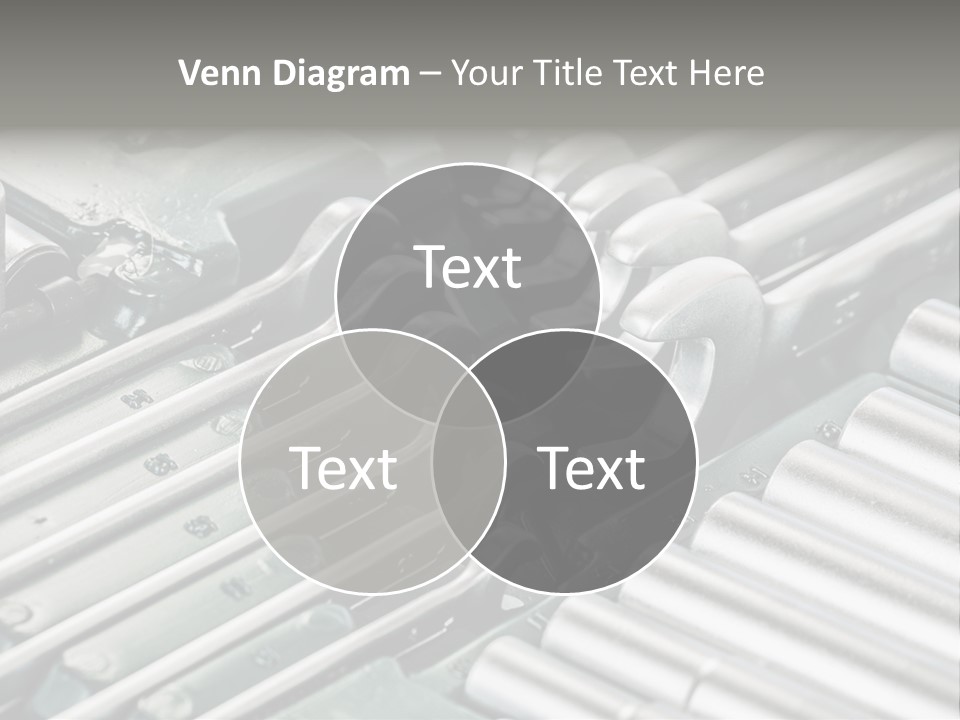 Plier Object Bag PowerPoint Template