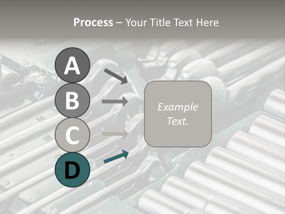 Plier Object Bag PowerPoint Template