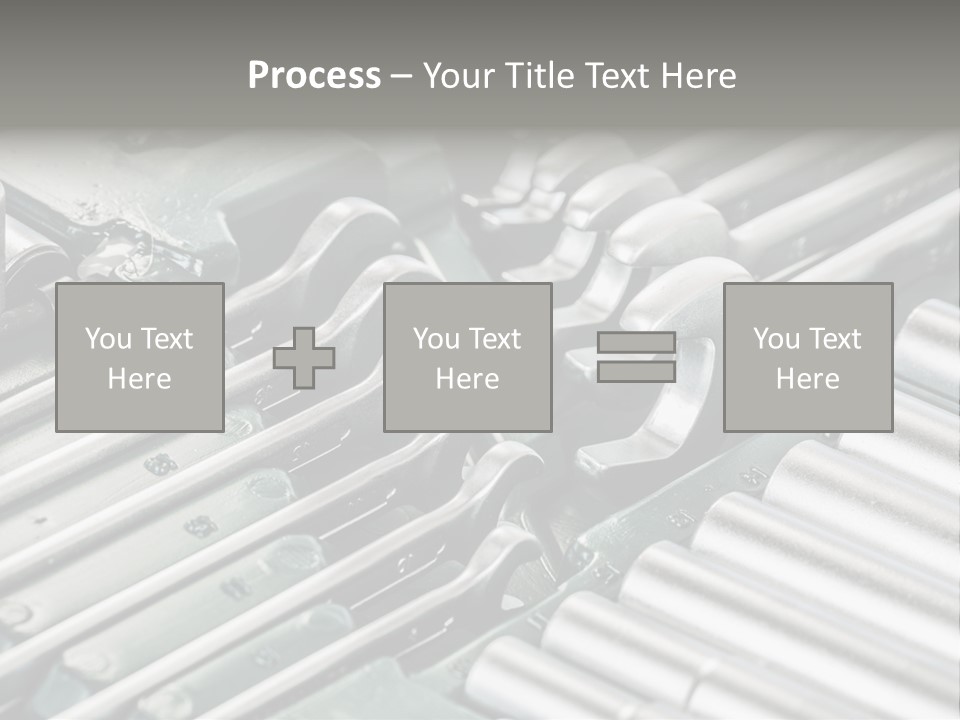 Plier Object Bag PowerPoint Template