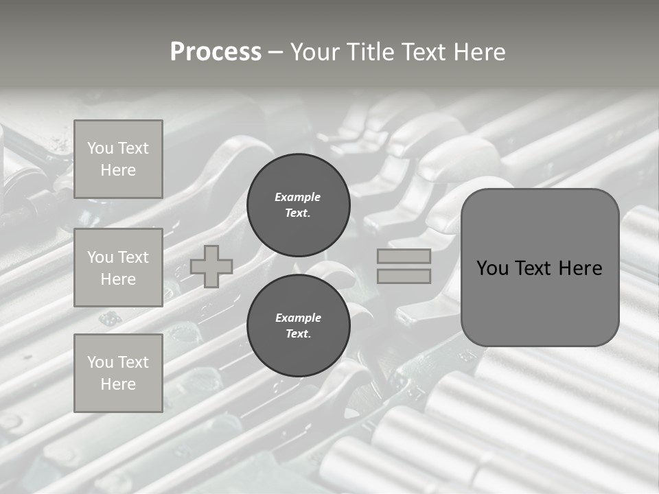 Plier Object Bag PowerPoint Template