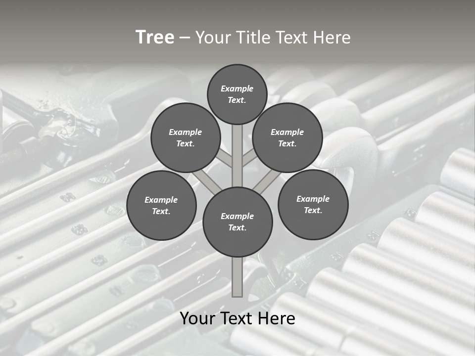 Plier Object Bag PowerPoint Template