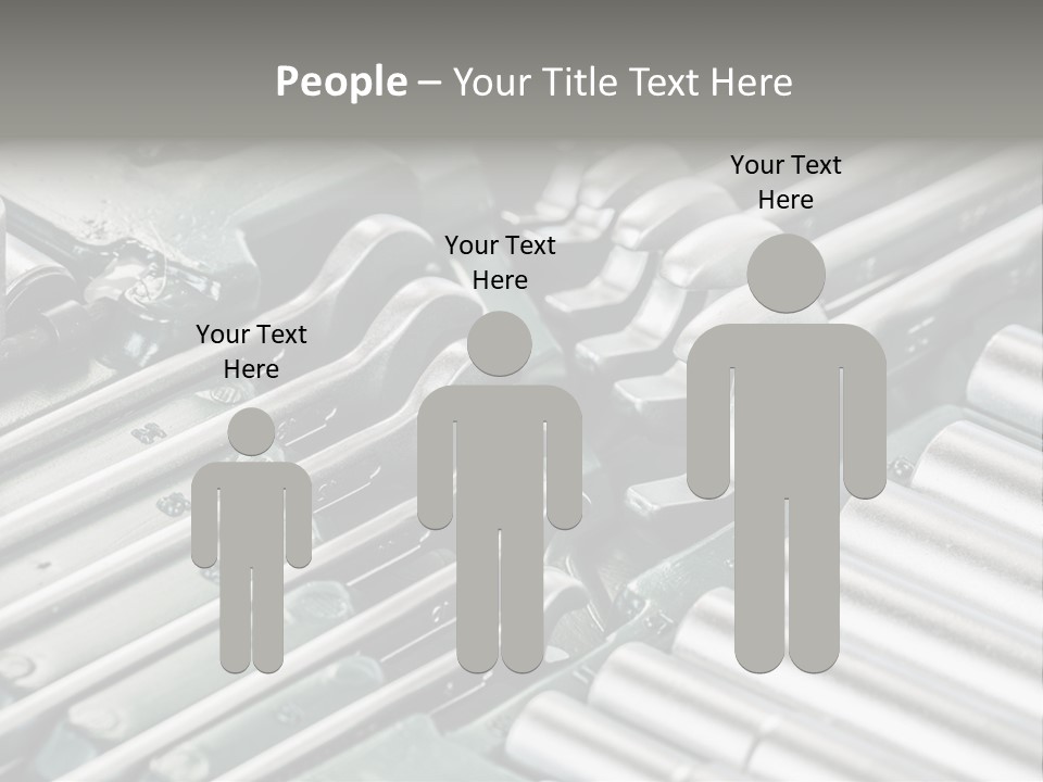 Plier Object Bag PowerPoint Template