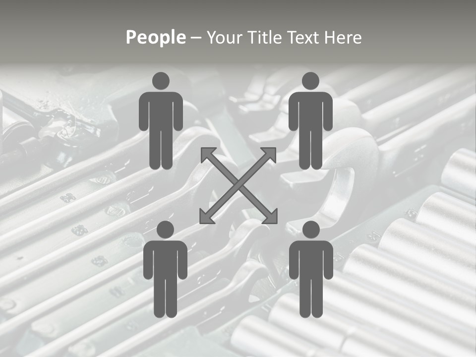 Plier Object Bag PowerPoint Template