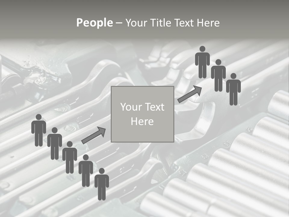 Plier Object Bag PowerPoint Template