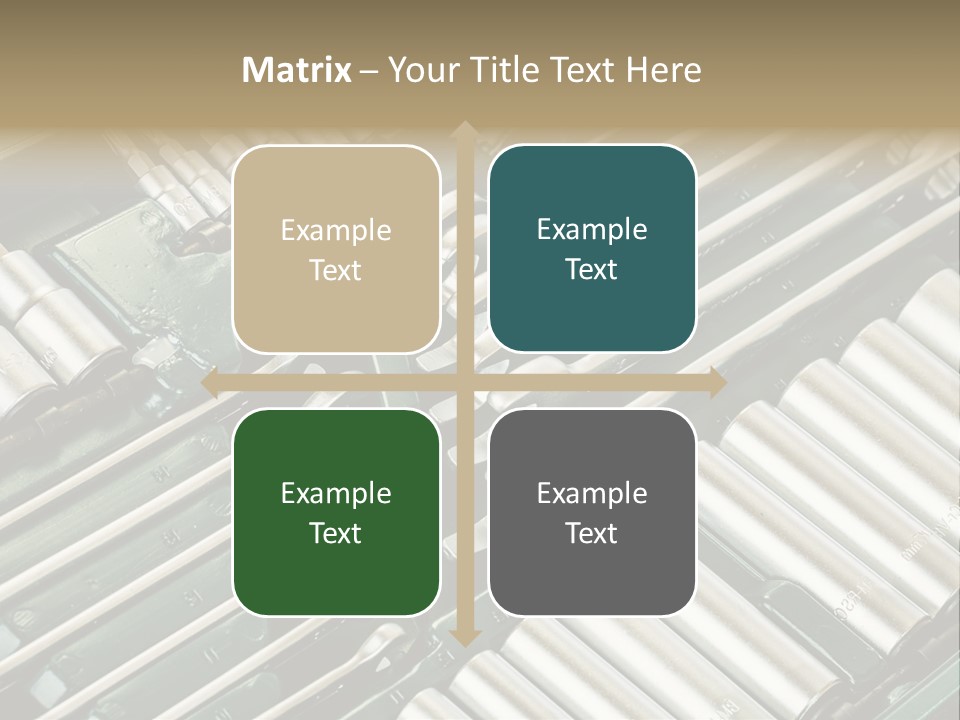Shiny Black Stack PowerPoint Template