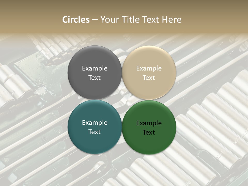 Shiny Black Stack PowerPoint Template
