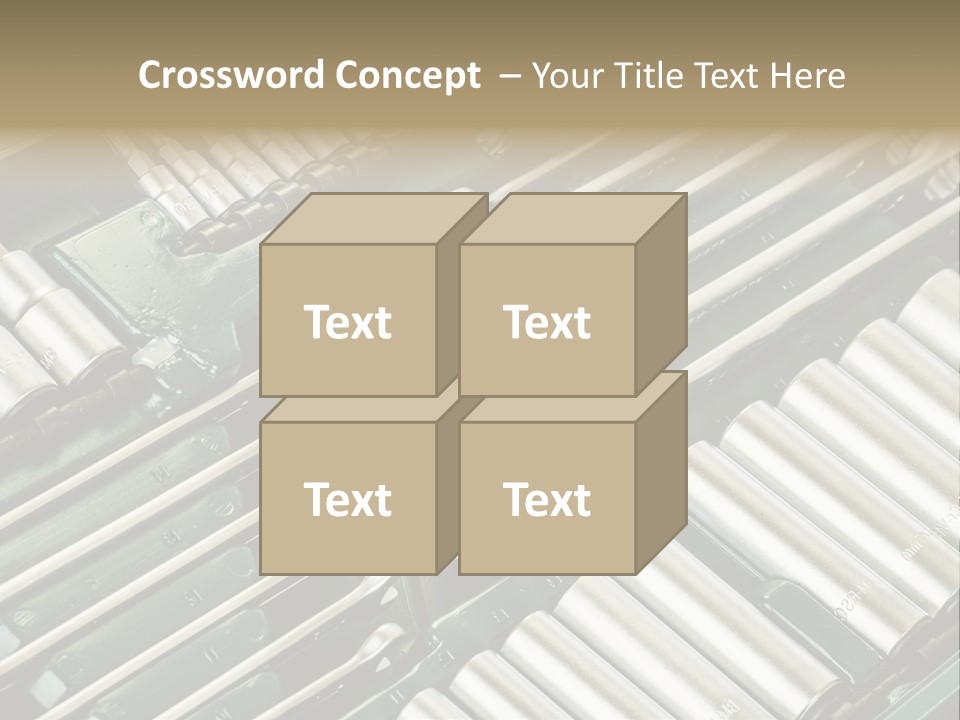 Shiny Black Stack PowerPoint Template