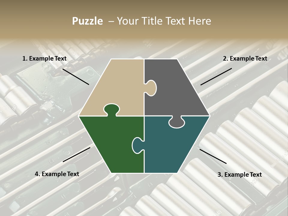 Shiny Black Stack PowerPoint Template