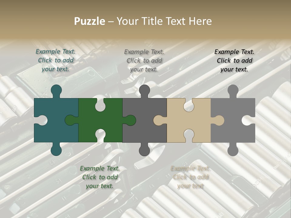 Shiny Black Stack PowerPoint Template