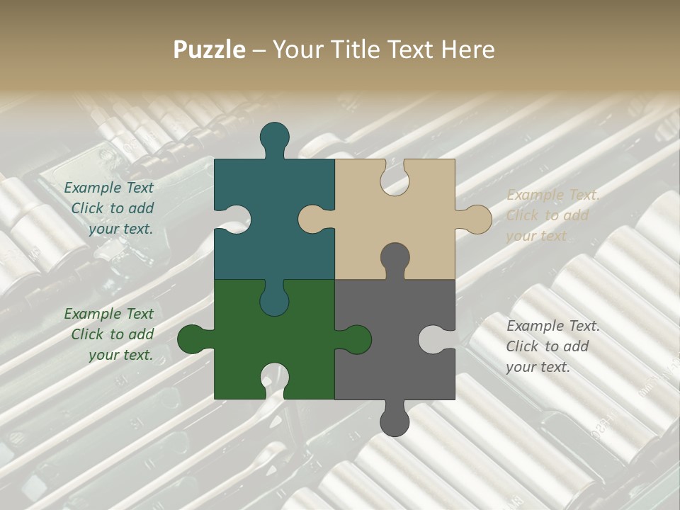 Shiny Black Stack PowerPoint Template