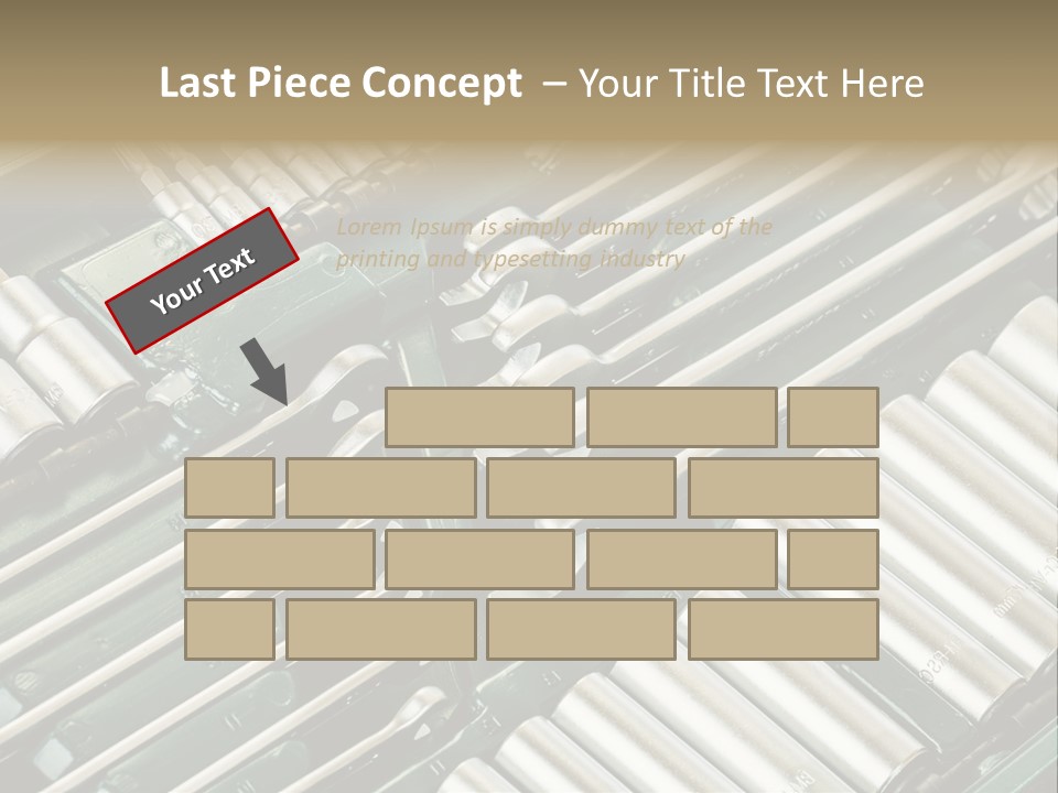 Shiny Black Stack PowerPoint Template