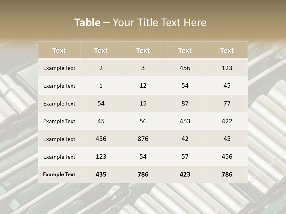 Shiny Black Stack PowerPoint Template