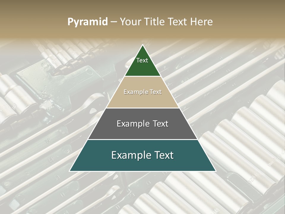 Shiny Black Stack PowerPoint Template