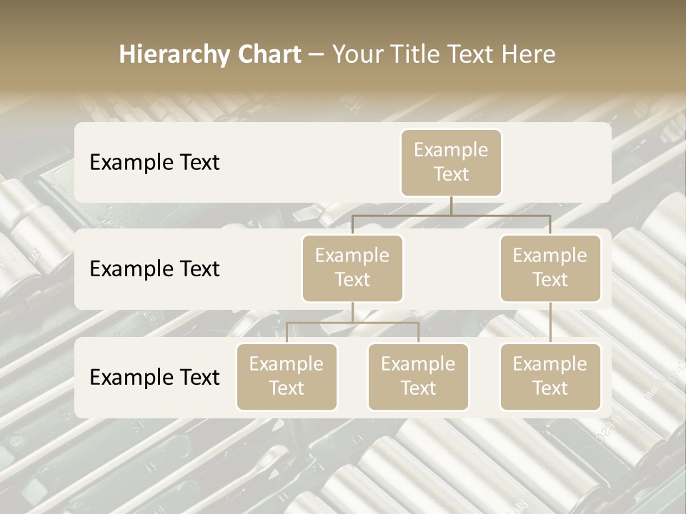 Shiny Black Stack PowerPoint Template