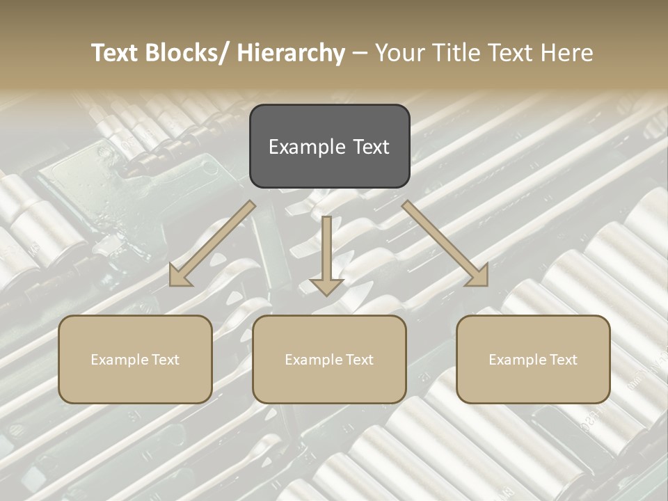 Shiny Black Stack PowerPoint Template
