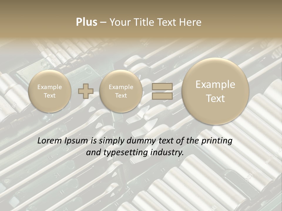 Shiny Black Stack PowerPoint Template