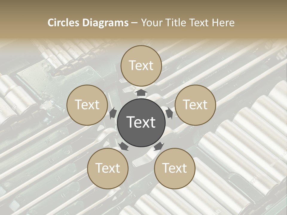 Shiny Black Stack PowerPoint Template