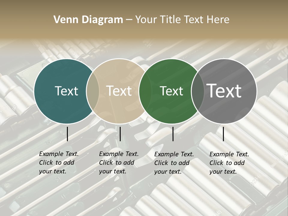 Shiny Black Stack PowerPoint Template