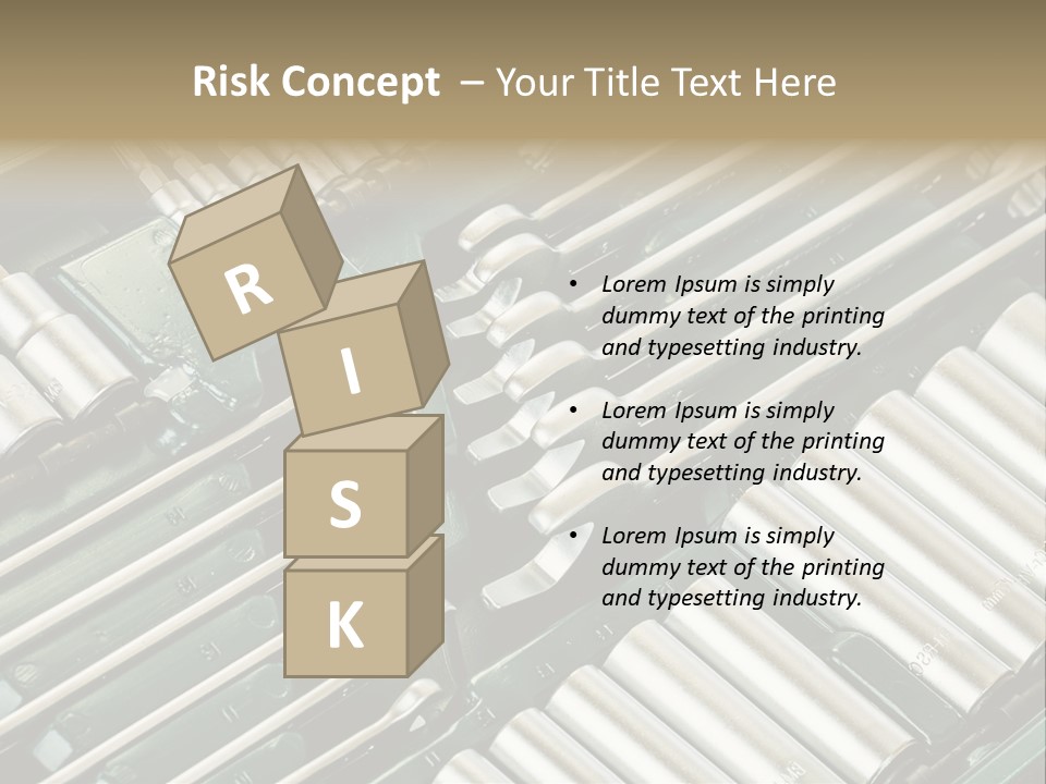 Shiny Black Stack PowerPoint Template