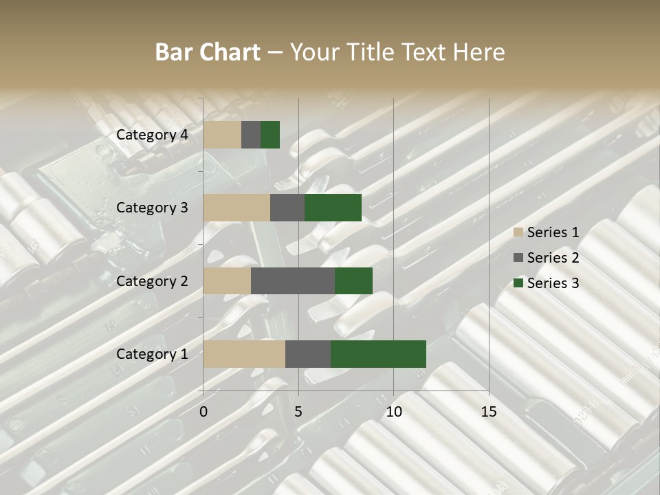 Shiny Black Stack PowerPoint Template
