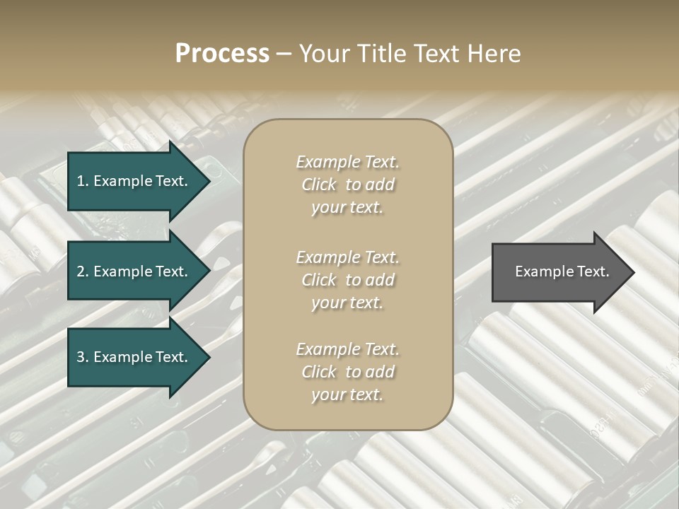 Shiny Black Stack PowerPoint Template