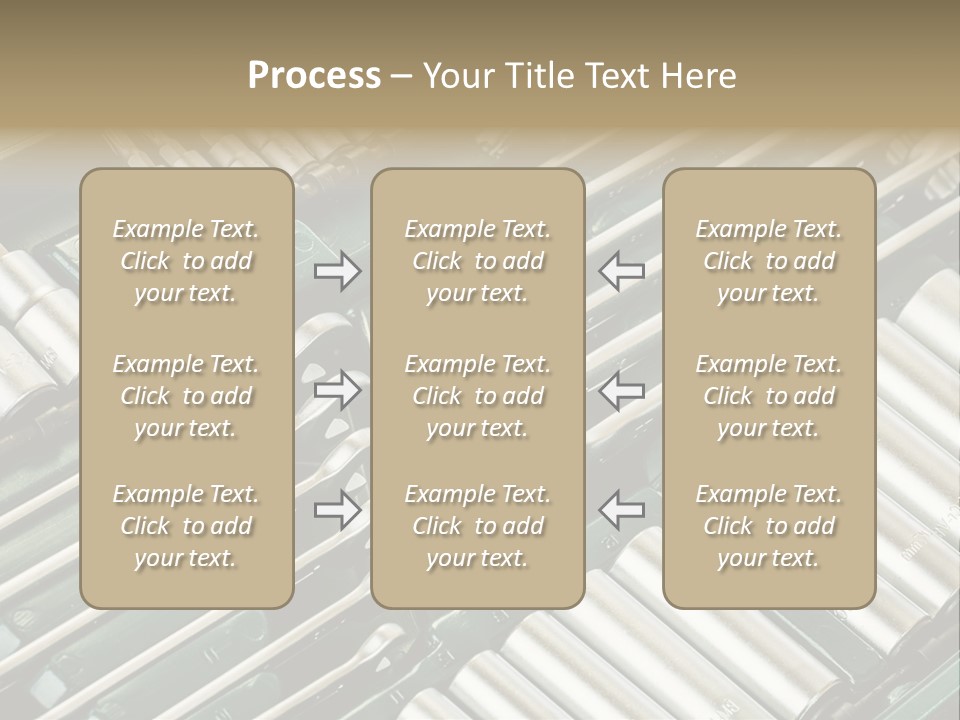 Shiny Black Stack PowerPoint Template