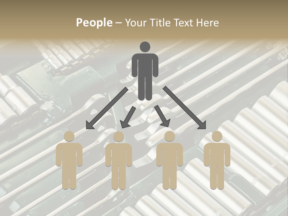 Shiny Black Stack PowerPoint Template