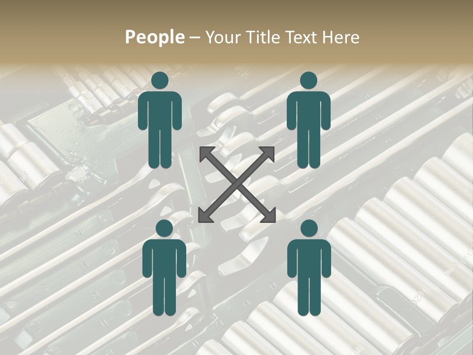 Shiny Black Stack PowerPoint Template