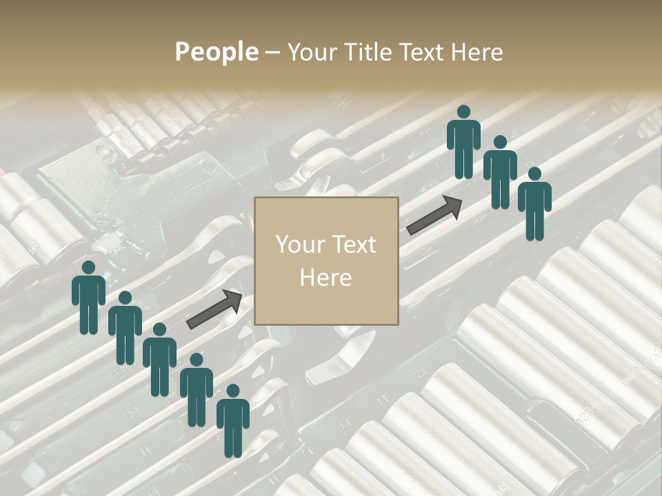 Shiny Black Stack PowerPoint Template