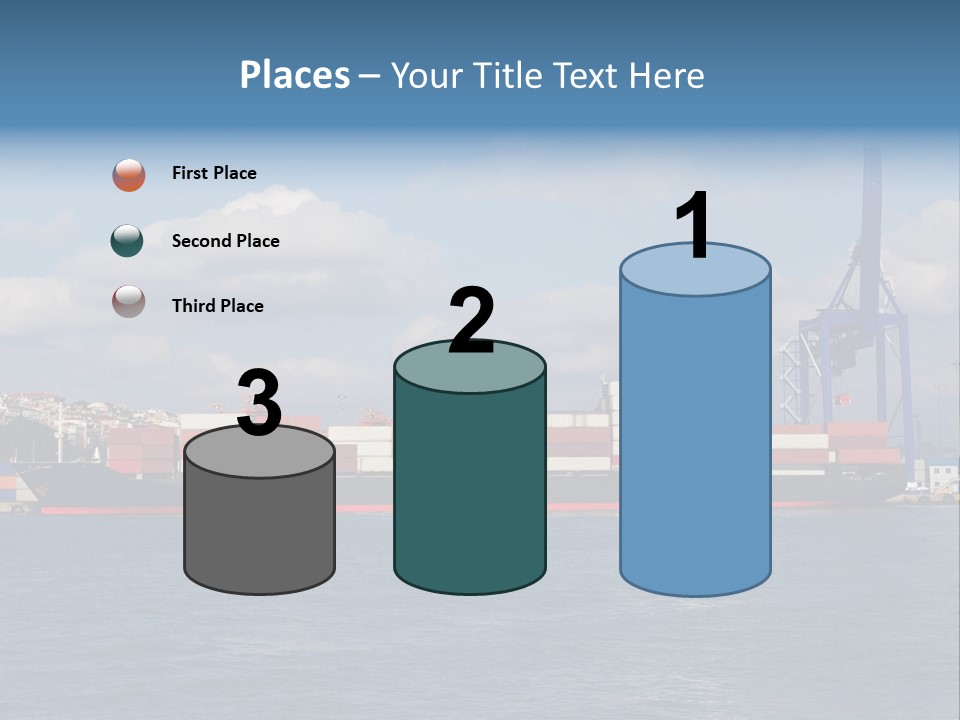 Unloading Business Commerce PowerPoint Template