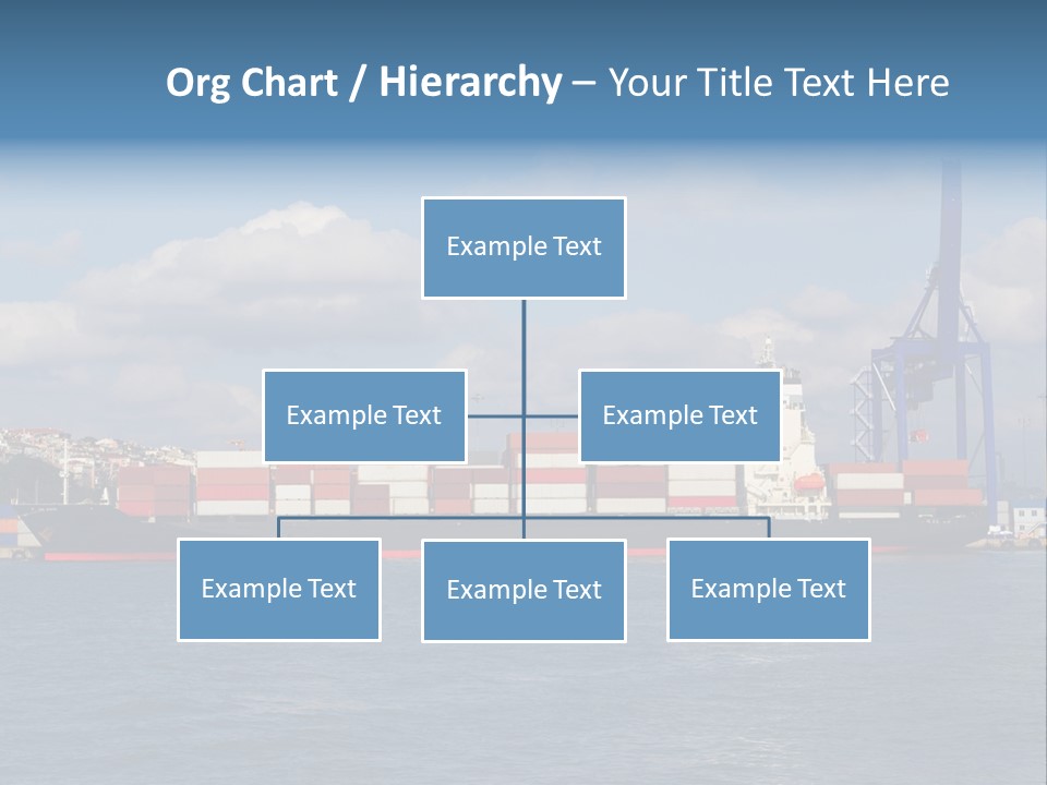 Unloading Business Commerce PowerPoint Template