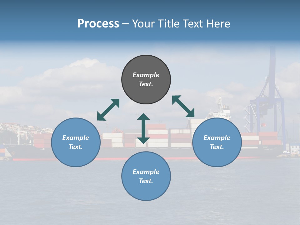Unloading Business Commerce PowerPoint Template